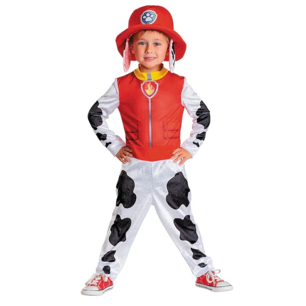 Disguise Toddler Classic Paw Patrol™ Marshall Jumpsuit Costume